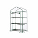 Linder Exclusiv Garten Folienbox,mit aufrolbare Tür MC4302 130x69x50 cm