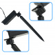 Aga Solar-Lichterkette 20 m 200 LED Warmweiß