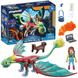 Klocki Playmobil 71083- Figurka smoka. Zestaw 14 elem.  ZA5998 uniwersalny