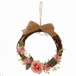 Dekoracja do powieszenia z kokardką