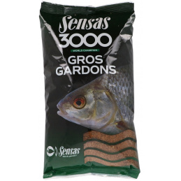 Sensas Amorce 3000 Gros Gardons - 1Kg - Noir - 232