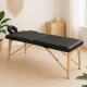 Aga Massageliege aus Holz MR5150 Schwarz
