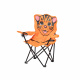 Linder Exclusiv Campingstuhl für Kinder Klappstuhl Gartenstuhl Kind Klappsessel Kinderklappstuhl Tiger