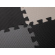 Aga Foam Puzzlematte 9 Stück schwarz und grau 60x60