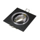 Quadratischer Deckenstrahler 71018 ALU Deckenleuchte Deckenlampe Deckenstrahler schwarz EXCLUSIVE