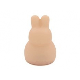 Nocna lampka Króliczek z kolorowymi światłami i muzyką różowa BAMBOOM uniwersalny Nocna lampka Króliczek z kolorowymi światłami i muzyką różowa BAMBOOM uniwersalny