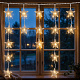 Linder Exclusiv Weihnachtsbeleuchtung Anhänger Sterne 40 LED Warmweiß