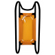 Rulyt Metallschlitten Orange - Schwarz