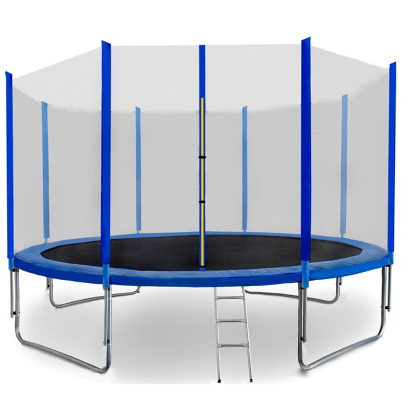 Spartan Trampolin,Kindertrampolin,Gartentrampolin mit Sicherheitsnetz  366 cm 12 ft + Schutznetz + Leiter