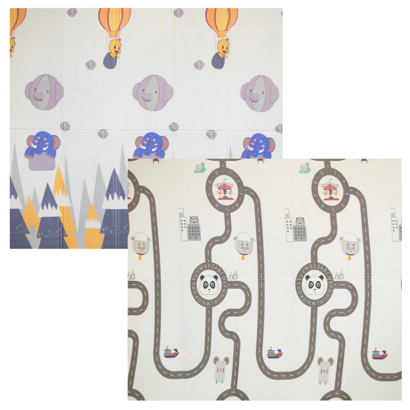 Aga4Kids Kinder Faltbare Schaumstoffmatte 200x180 cm DS3014