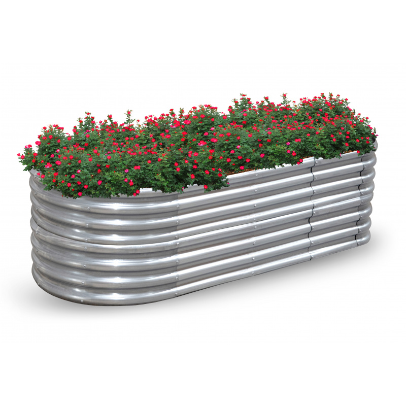 Aga Hochbeet aus verzinktem Stahl 240x90x60 cm