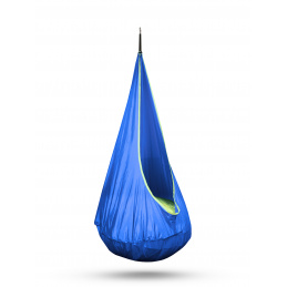 Aga Hängehöhle, Hängesessel, Hängematte Outdoor, Hängesack, Blau / Grün