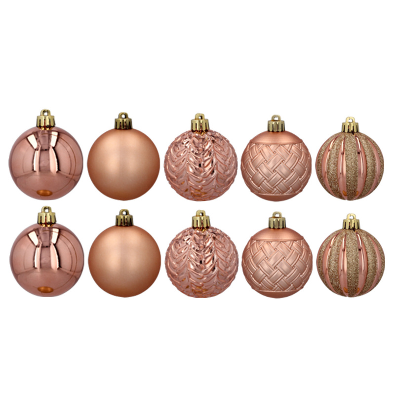 Aga Weihnachtskugeln 6cm 10 Stück Rosa