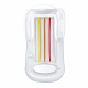 Bestway 43028 Aufblasbare Liege mit Rückenlehne Transparent