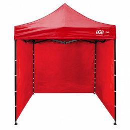 Aga Pavillon, Pop-up-Pavillon, Partyzelte, Faltpavillon  2x2m Rot