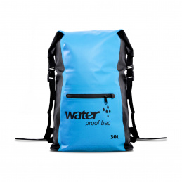 Aga Wasserdichter Rucksack 30 l Blau