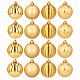 Aga Weihnachtskugeln MIX 6 cm 16 Stk. GIF5077 Gold