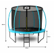Aga SPORT EXCLUSIVE Trampolin,180 cm 6 ft Hellblau + Schutznetz
