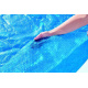 Bestway Poolabdeckung rund Ø 244 cm, Solarplane, Poolheizung, 2in1 Poolplane für Sommer und Winter, 58060