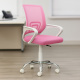 Aga Bürostuhl MR2081 Weiß - Rosa