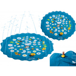 Aga Garden Kinderbecken mit Springbrunnen mit Alphabet 170 cm