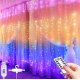 LED-Lichtvorhang 3x2,8m - multicolor