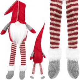 Weihnachtsdekoration Elf 50 cm rot ISO