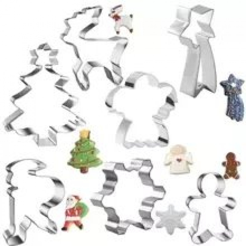 Ausstechformen für Weihnachten 7 Stück Ruhhy 20423