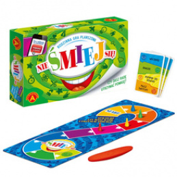 Alexander Towarzyska gra planszowa Nie śmiej się! Wersja podstawowa - 440 haseł GR0802 uniwersalny