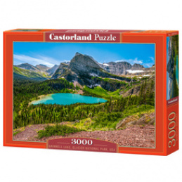 Puzzle 3000-elementów Grinnell Lake, Glacier National Park, USA C-300716-2 uniwersalny
