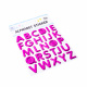 Aga4Kids Selbstklebende Buchstaben DS8109FP