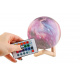Farbige Mondlampe 15cm, 16 Farben ISO 9510 Nachtlicht für Kinder Mondlampe 16 Farben LED 3D Print Stern Mondlicht mit Ständer, Touch & Fernbedienung & USB wiederaufladbares Babylicht Perfekte Geburtstagsliebhaber Freunde-15cm