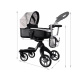 Großer tiefer Kinderwagen für Puppen ZA4544 universal