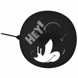 RETRO ZVONEK 6CM MICKEY ČERNÝ