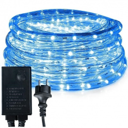 E12B3 WĄŻ ZEWNĘTRZNY LED LAMPKI 20M BLUE