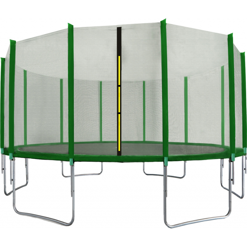 Aga SPORT TOP Trampolin 496 cm 16 ft Dunkelgrün + Schutznetz