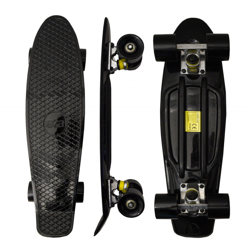 Aga4Kids Pennyboard MR6016, ABEC 7, 100kg Belastbar, Pennyboard, Longboard, Skateboard, Miniboard