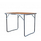 Aga Campingtisch klappbar Gartentisch 80x60x70 cm – Aluminium-Klapptisch mit MDF-Platte & Tragegriff – stabil, wetterfest & kompakt – für Camping, Garten & Reisen