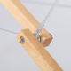 Habys Holz-Massageliege Beige