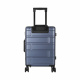 Handgepäck, Aluminium Koffer MR4678 Dunkelblau, Teleskopgriff, TSA, 4 Rollen, Aluminium Hartschale