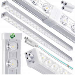 2x LED lampa NEPTUN 120cm - 36W -3600lm - IP20 - 6000K - studená bílá