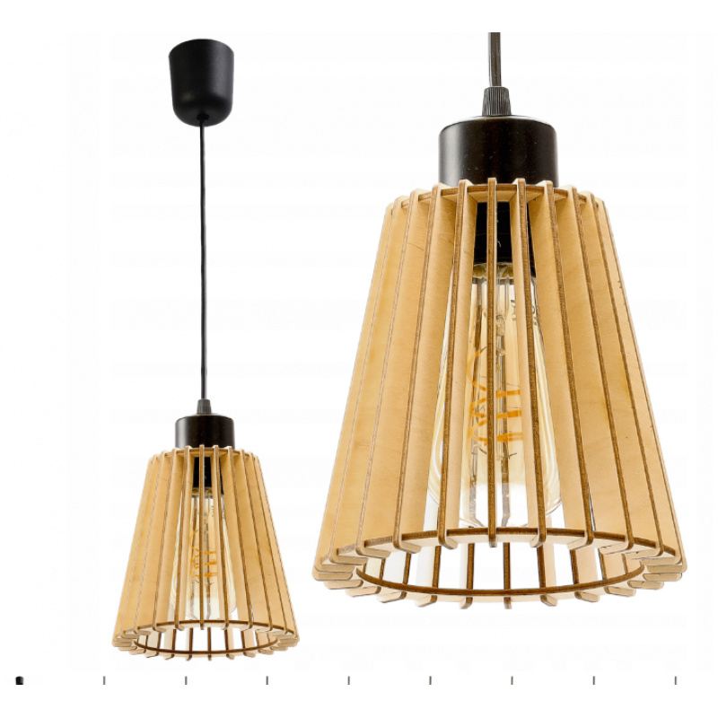 Deckenleuchte 1xE27 Becher