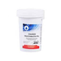 Chlorox Multitabletki Chlorox  20g Chemia do basenu 1KG BLUE uniwersalny