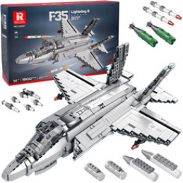 Klocki techniczne amerykański myśliwiec F-35 Lighting II 1600ele ZA5799 uniwersalny Klocki techniczne amerykański myśliwiec F-35 Lighting II 1600ele ZA5799 uniwersalny