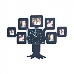 Q70E ZEGAR ŚCIENNY Z RAMKĄ NA ZDJĘCIA 7