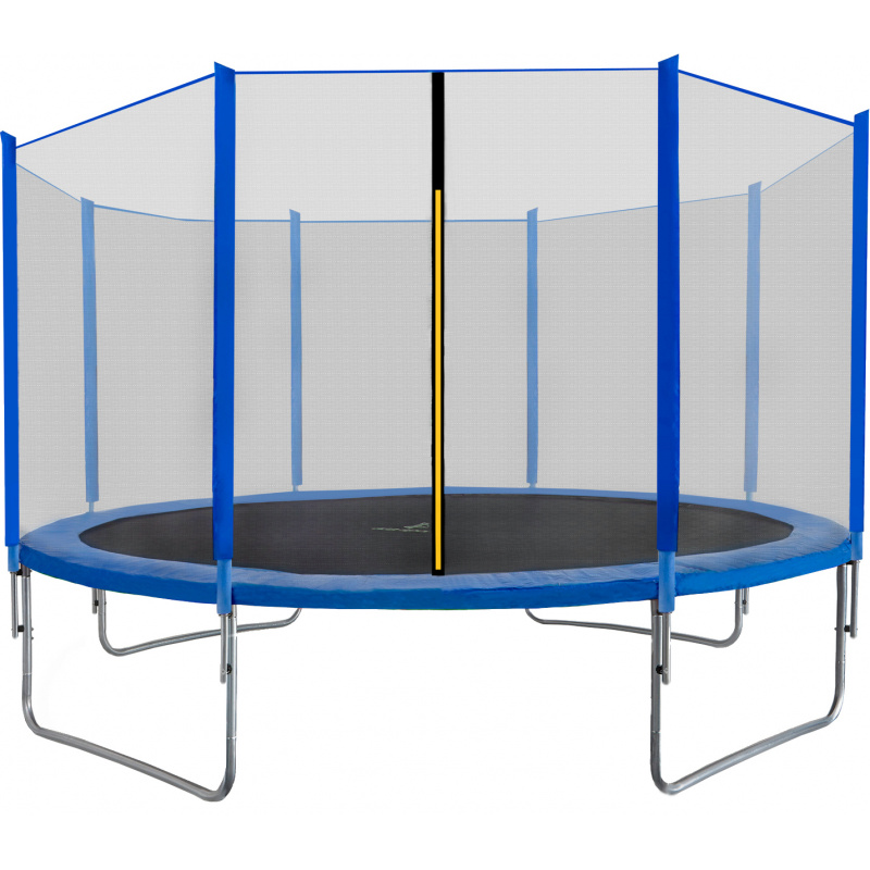 Aga SPORT TOP Trampolin 427 cm 14 ft Blau + Schutznetz