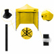 Aga Pavillon, Pop-up-Pavillon, Partyzelte, Faltpavillon  2x2m Gelb