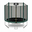 Aga SPORT TOP Trampolin, 244 cm 8 ft Dunkelgrün, Kindertrampolin, Gartentrampolin mit Sicherheitsnetz + Sicherheitsnetz + Leiter Aga SPORT TOP Trampolin, 244 cm 8 ft Dunkelgrün, Kindertrampolin, Gartentrampolin mit Sicherheitsnetz + Sicherheitsnetz + Leiter