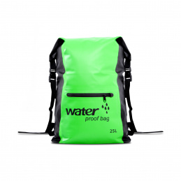 Aga Wasserdichter Rucksack 25 l Grün
