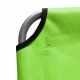 Linder Exclusiv Klappstuhl Oxford PO2600LG Lime Green – Campingstuhl & Angelstuhl, bis 100 kg, Faltbar Stuhl, Gartenstuhl